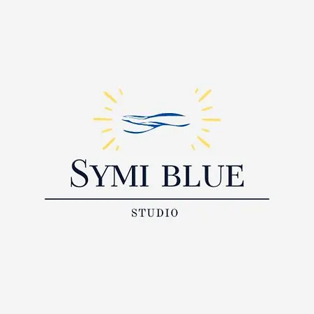 Symi Blue Studio Buitenkant foto